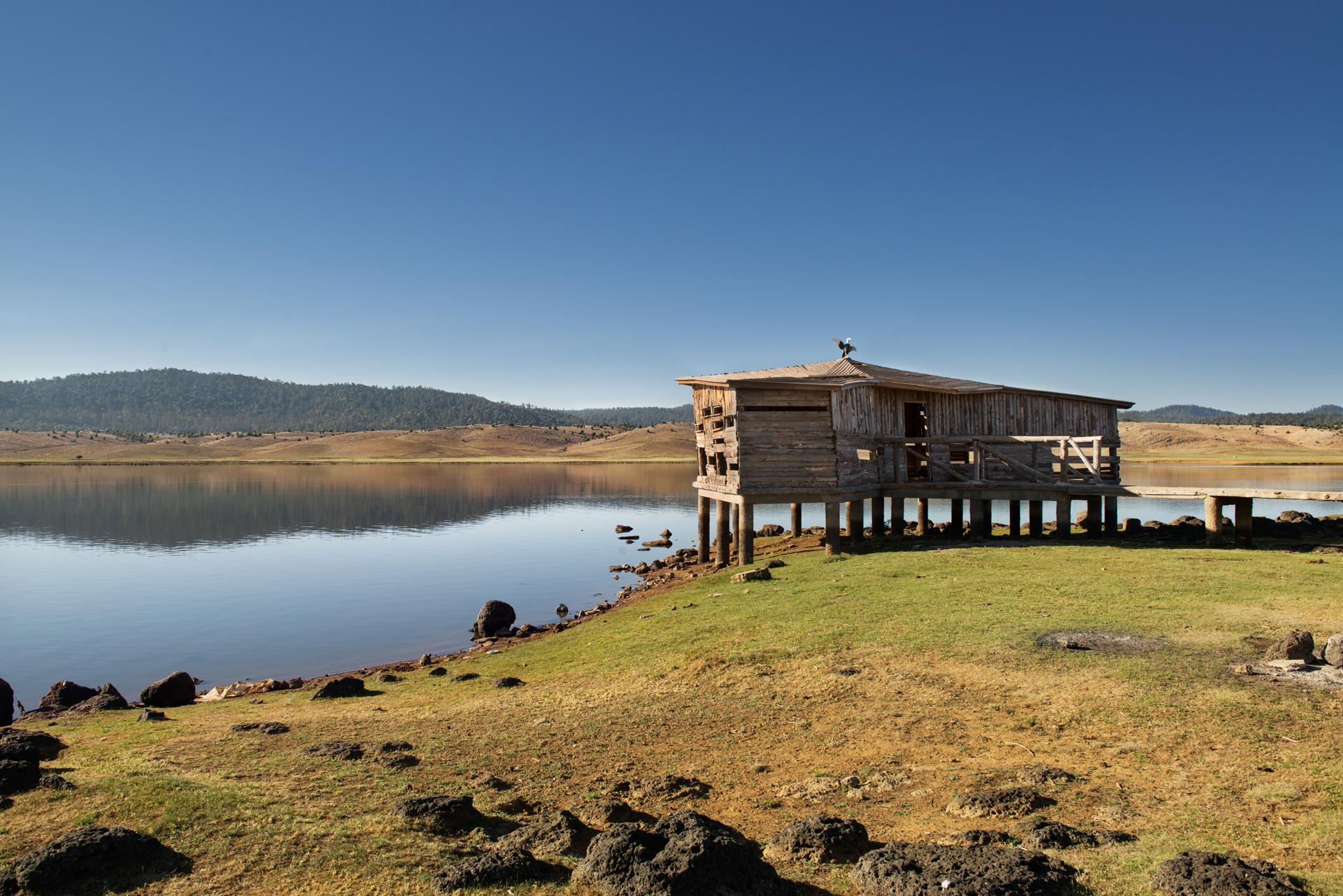 Michlifen Resort & Golf Ifrane  Exterior foto The old boat house at the dam